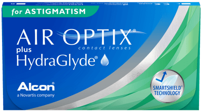 Air Optix Plus HydraGlyde for Astigmatism, 6 linser