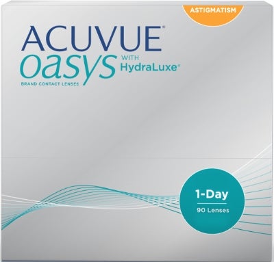 Acuvue Oasys 1-day for Astigmatism, 90 linser