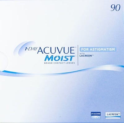 1 Day Acuvue Moist for Astigmatism, 90 linser